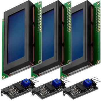 Mažmeninės prekybos HD44780 2004 LCD Ekranas Pluoštas 4 X 20 Simbolių Su I2C Sąsaja Arduino