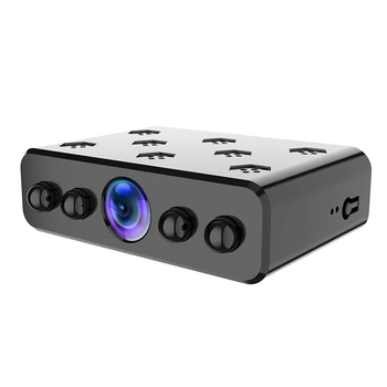4K Mini Wifi DV Kamera Full HD 1080P Plataus Kampo Naktį Kamera Judesio Aptikimo Vaizdo Diktofonas Stebėjimo Kameros