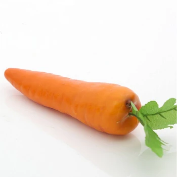 10vnt Aukštos imitacija netikras, dirbtinis morkų daržovių ir plastiko netikrą imituojamas dirbtinis morkų modelis