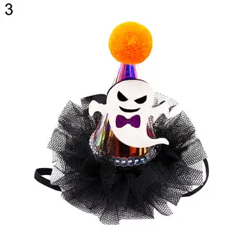 Ilgalaikis Puikus Šuo LED Skrybėlę Pet Helovinas Bžūp galvos Apdangalai Dekoro Poliesteris, Pet Bžūp Draugiškas Odos Naminių Reikmenys