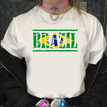 brazilijos vėliava, viršuje tees drabužiai vyrams anime 2022 japonų manga spausdinti marškinėlius estetines