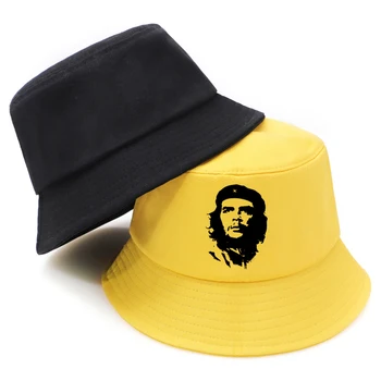 Che Guevara Herojus Saulės Mens Segmento Skrybėlę, Sulankstomas Hip-Hop Žvejybos Hat Moteris Paprastas Panama Lauko 2020 Suaugusiųjų Gorro Pescador 0