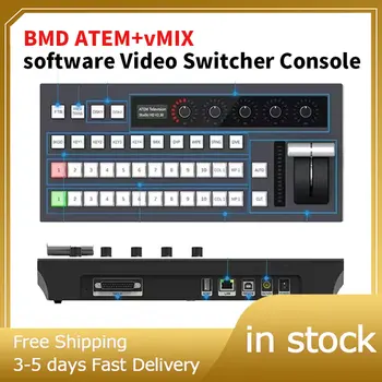 Nuostabi KMT Atem ir vMix Programinė įranga Video Switcher Konsolės Live Streaming,Blackmagic Atem Mini vaizdo maišytuvas, valdymo skydelis