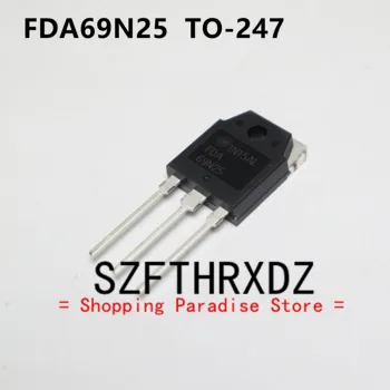 SZFTHRXDZ 10vnt 100% Naujas Originalus FDA69N25 69N25 TO-247 N-Channel MOSFET 69A 250V 0