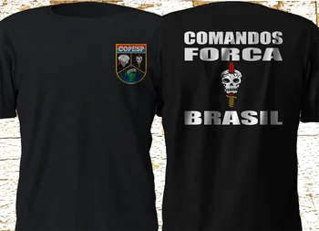 Copesp Specialiųjų Operacijų Vadavietės Brazilija Brazilijos Karinių Pajėgų Bope 2019 Karšto Pardavimas Naujų Mados Vyrų Marškinėliai Prekės Ženklo Drabužių 0
