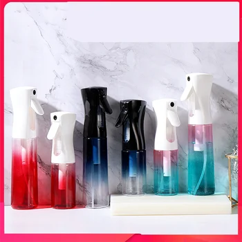 Spalvos gradientas purškimo butelis contenant žiūrėk cosmetique konteinerių kirpykla, plaukų priežiūros priemonės nuolat butelių Alkoholio dezinfekavimas 5
