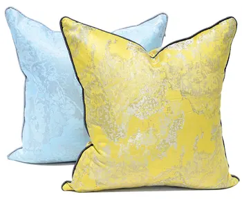 Mados geltona abstraktaus dizaino, dekoratyvinės mesti pagalvę/almofadas atveju, 45 50 mergina,europos šiuolaikinės pagalvėlė padengti namų dekoravimo