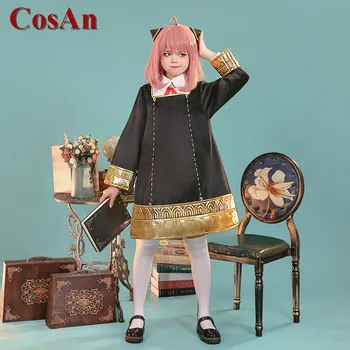 CosAn Anime SPY ŠEIMOS Ania Klastotojas Cosplay Kostiumas Sweet Gražių Uniformų Suknelė Veiklos Šaliai Vaidmuo Žaisti Drabužių