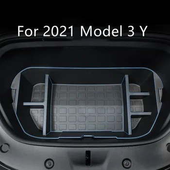 Už Tesla Modelis 3 Modelis Y 2021 Automobilių Aksesuarai, Auto Kamieno Talpinimo Mygtukai Priekyje Kamieno Saugojimo Uodega Langelyje, Priedai