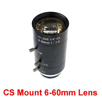 SMTKEY naudojimo Instrukcija 6-60mm CS Objektyvo tvirtinimas Box Kameros CS Objektyvo Rankinis fokusavimas vaizdo box kameros