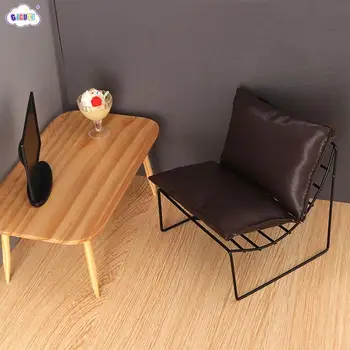 1Pc 1:6 1:12 Masto Miniatiūriniai Lėlių Modeliavimas Sofa-lova, Kėdės atlošo Kėdės Baldų Kambarį Modelis Dekoro Aksesuarai, Žaislai 0