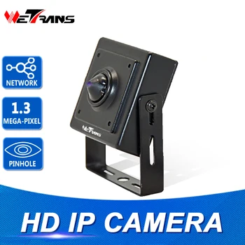 Mini HD Kamera, IP CMOS Jutiklis 720P HD 960P Metalo Atveju, Onvif POE IP 3.7 mm Pinhole Objektyvas Mini CCTV Saugumo Pinhole Kamerą