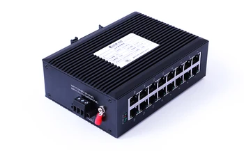 16 Uosto USR-SDR160 Ethernet Komutatoriai Nevaldomas Ethernet Komutatoriai DC10~58V DIN Bėgio Tipo Tinklo Pramoninės Klasės 10/100Mbps 0