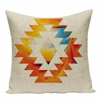 Geometrinis Aikštėje pagalvę padengti namų pagalvėlės Dropshipping mesti pillowlinen Paprasta Paprasta šiaurės dekoratyvinės pagalvėlės dangtis cushio 5