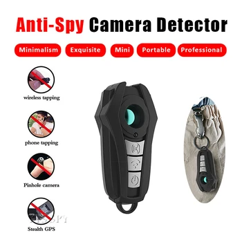 Mini Spy Finder Paslėpta Kamera Detektorius Cam Wireless RF Signalo Mobilųjį Telefoną, GSM Garso Klaidą GPS Tracker Finder Nešiojamasis Skaitytuvas
