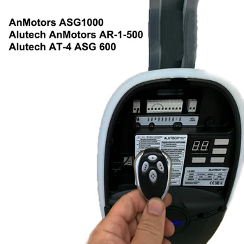 Alutech AT-4 AR-1-500 ASG 600 AN-Varikliai AT-4 ASG1000 ASL500 Nuotolinio Valdymo 433MHz Geležinkelių Kodas Garažo Durų, Vartų Nuotolinio Valdymo 2
