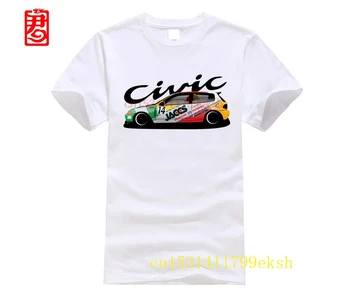 Civic EG6 Jaccs 90s JTCC bolidą T-Shirt Adult T-shirt mados