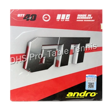 Andro GTT40 GTT45 Spuogų Į Stalo Teniso Gumos Kauliukų-Į Ping Pong Sponge Tenso De Mesa