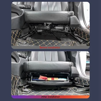 Sėdynės Stalčių Sėdynė Laikymo Dėžutė Daiktadėžė už A4, A6 audi Q5 Q3 A4L Q5 Passat CC B7 Tiguan