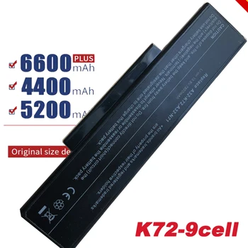 9Cell Nešiojamas Baterija Asus N73G X77J N73J K72L N71V K72N K72D K72S N73F N73F N73S N73Q A32-K72 A72 N71 K72 N73 X77 K73 Nemokamai