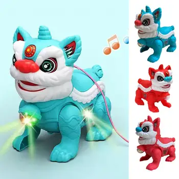 Animacinių Filmų Elektroninės Šokių Liūto Šuo Rabbit Žaislas, Vaikas Švyti Elektros Pet Vaikų Žaislas Naujų Žaislų Vaikams 2022 Kalėdų Dovana