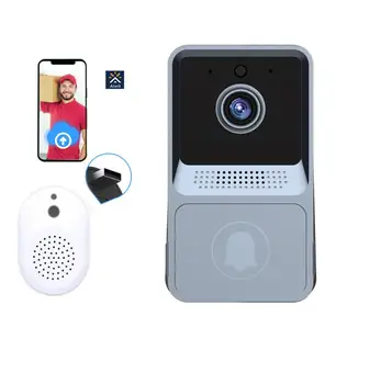 Z20 Smart WIFI Doorbell Smart Home mobilusis Telefonas Durų Bell Kamera, Apsaugos Vaizdo Balso Domofonas Infraraudonųjų spindulių Smart Video Doorbell 5