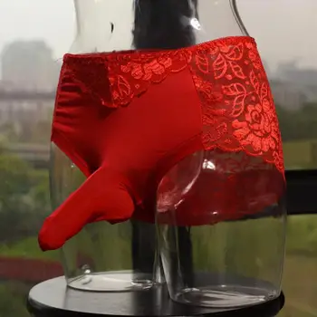 Naujausias Prekės ženklo Karšto Vyrų varpos pastatyti apvalkalą kamuoliukų dėklas gėjų apatinis trikotažas jockstrap seksualus, raudonai juodai nuogi pilkas medvilnės kelnės apatiniai 4