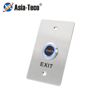 Nerūdijančio Plieno Duris Bell Mygtukas Jungiklis Touch Panel Prieigos Kontrolės Durų Jungiklis Slim Tiesioginio Atpalaidavimo Mygtukas