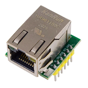 2VNT/DAUG USR-ES1 W5500 Chip Naujas SPI LAN/ Ethernet Converter TCP/IP Mod Modulis 0