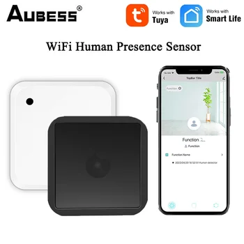 Tuya WiFi Smart Žmogaus Kūną, Jutiklis, Detektorius Belaidžiai Judesio Jutikliai Realiuoju laiku Stebėti Žmogaus Buvimo Detektorius Smart Gyvenimo Kontrolės