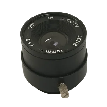 JIENUO VAIZDO 16mm Objektyvas CS HD Apsaugos Kameros F1.2 Vaizdo Formatas 1/3 Vaizdo Formatas Stebėjimo Kameros Objektyvas 0