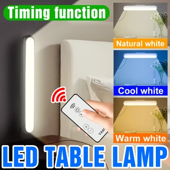 LED Nakties Šviesos 5V Pritemdomi Stalo Lempos USB Skaitymo Šviesos Akių Apsauginės Stalo Lempa 6W Miegamojo Lovos Led Lemputė Namų Puošybai