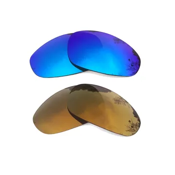 Ice Blue & Bronzos Aukso Veidrodinį Poliarizuota Pakeitimas Objektyvai už Džuljeta Rėmeliai 100% UVA ir UVB