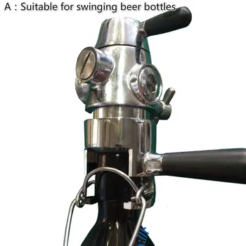 Alaus butelis Kokso butelį isobaric pildymo maišytuvas slėgio užpildymo mašina, alaus vožtuvas 0