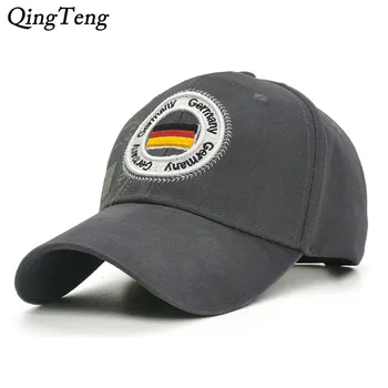 Vokietijos Vėliava vyriškos Kepurės Atsitiktinis Medvilnės Tėtis Hat 