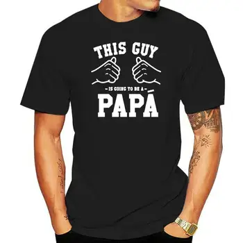 Šis Vaikinas Bus Papa Marškinėliai Papa Dovanos Senelis Marškinėliai Tėtis Marškinėlius Tėvo Diena Dovanos Senelis T-Shirt -A568