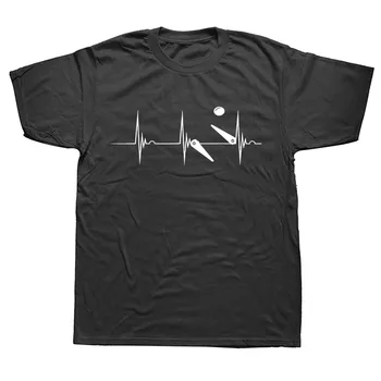 Pinball Širdies Gimtadienio Juokinga Unisex Grafinis Mados Naujų Medvilnės trumpomis Rankovėmis T Shirts O-Kaklo Harajuku T-shirt 0