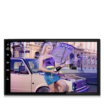 7 Colių universalus priekinis skydelis:Android 8.1 178mm*102mm Automobilio Radijas Stereo Audio Stereo Radijas, WIFI RDS GPS BT Automobilių GPS Navigacijos 0