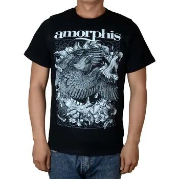 5 dizaino vintage Pritaikyti iliustracija spausdinti Amorphis Roko 3D drabužių mma sporto Punk Sunkiųjų Metalų 100%Medvilnės riedlentė