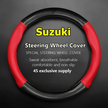 Už Suzuki Splash Vairas Padengti Oda Anglies Pluošto 1.4 VVT 1.4 L 2012 1