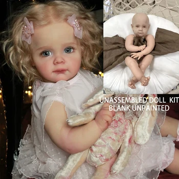 Reborn Baby Doll 22 Cm Gyvas Naujagimis Bebe Atgimsta Maggi Vinilo Unpainted Nebaigtų Lėlės Dalys 