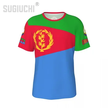 Unisex Tautos, T-marškinėliai, Eritrėja Vėliavos Eritrėjos marškinėliai jersey Vyrų Moterų futbolo Futbolo Gerbėjų Dovanos, Užsakymą drabužių tee 0