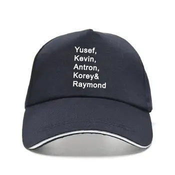 Centrinis Parkas Bill Skrybėlę Yusef Kevin Antron Korey Raymond ES Reguliuojamas 100% Penkių Raidžių Spausdinti Skrybėlę Įgulos Kaklo Beisbolo kepuraitę