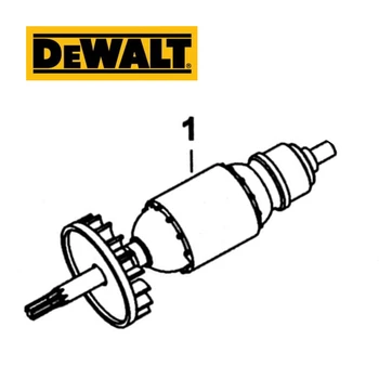 Dewalt Armatūra Rotoriaus Už DW341K 1006582-00 220-230V elektrinių Įrankių Priedai, Elektriniai įrankiai dalis