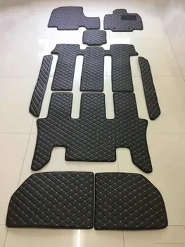 Custom pilną automobilio grindų kilimėliai + bagažo skyriaus kilimėlis Honda Žingsnis WGN Stepwgn RG1 RG3 RK1 RK5 RP 2021-2005 7 8 sėdimos vietos vandeniui kilimai