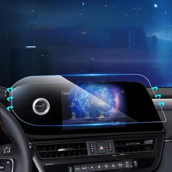 Grūdintas stiklas, apsauginė plėvelė, Lexus ES 200h 260h 300h 2022 Automobilių GPS navigacija, LCD ekranas, Auto interjero lipdukas priedai