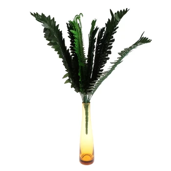 1 Krūva 18 Vadovai Dirbtinio Šilko Augalų Cycas Palmių Sodas, Namų Apdaila Šalies Puošimas Ornamentais