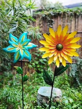 Namų Dekoro Sodo Puošmena Lauko Dirbtinis Saulėgrąžų Modeliavimas Gėlių Ornamentu Kūrybos Šiaurės Kraštovaizdžio Botanika Apdaila 2