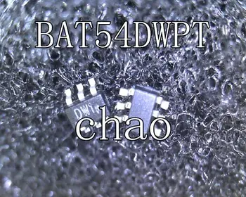 Nemokamas pristatymas 20pcs/daug BAT54DWPT 54DWPT SOT-363 naujas 0