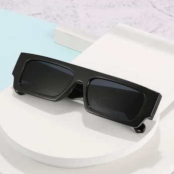2022 naujas prabangus akiniai nuo saulės aikštė akiniai nuo saulės paprasta aikštėje flat top akinius asmenybės apakinti akiniai nuo saulės sunglass 0